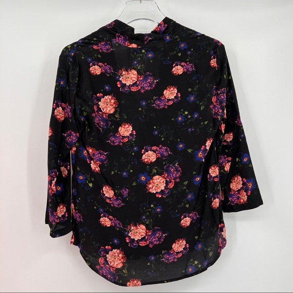IRO Noun Floral Smock Blouse Size 34/US2 NWT - Picture 3 of 8